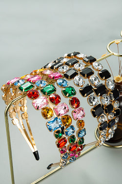 Personalized Three-row Diamond-studded Fashion Headband