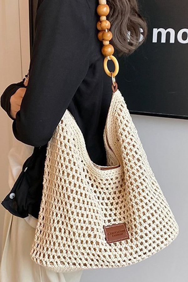 Ins Style Retro Hollow Straw Bag