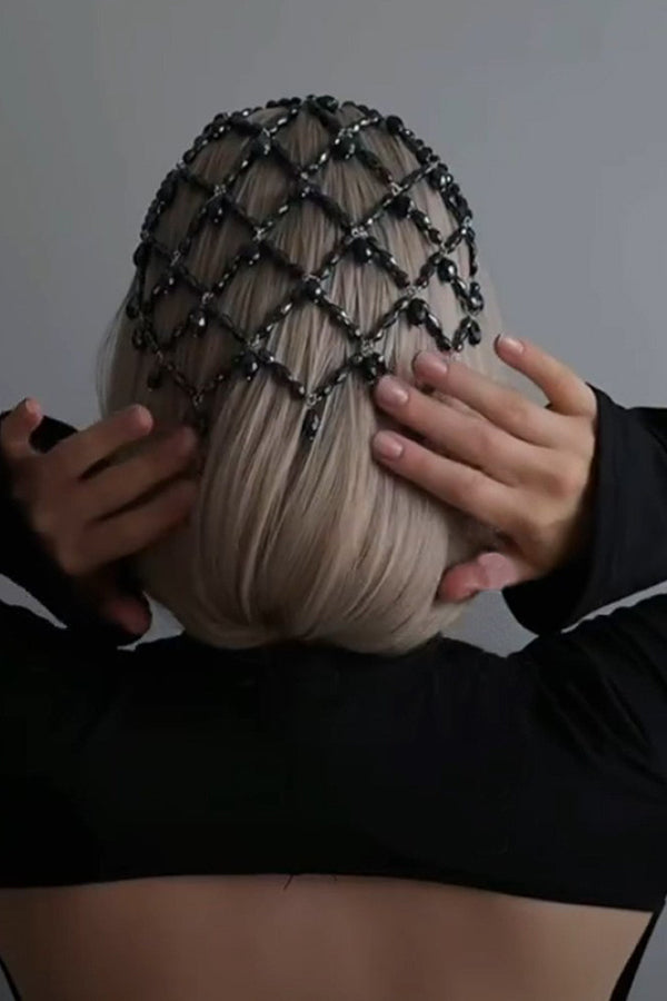 Fashionable Mesh Tassel Hair Accessory