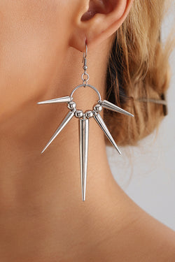 Personalized Thorn Spike Cone Geometric Earrings