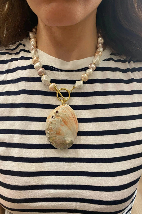 Ocean Style Natural Shell Necklace