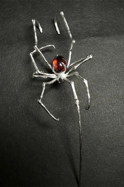 Halloween Punk Spider Earrings