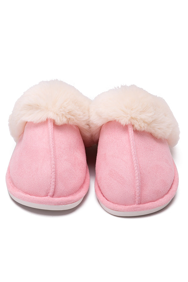 Warm Home Plush Cotton Slippers